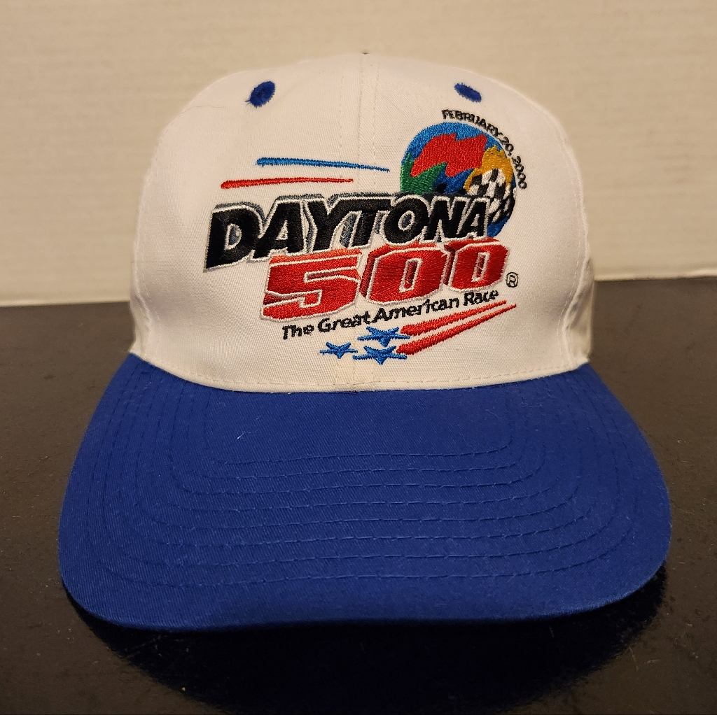 Vintage 2000 Daytona 500 Nascar Mens Snapback Hat